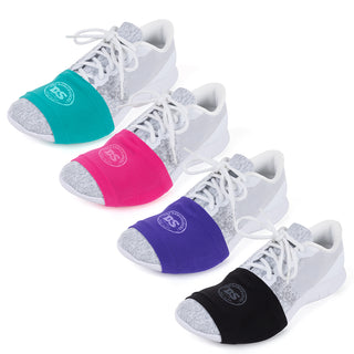 Dance Socks over shoes over sneakers for smooth floors. Save 10% on website not Amazon or Walmart. Stop sticking. Reduce injury. Great for dance and dance workouts like Zumba, Line Dance, Jazzercise.