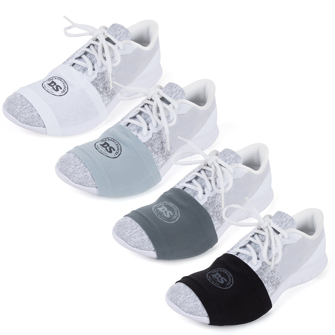 Buy 4 Pairs Dance Socks on Smooth Floors Over Sneakers,Ballet Dancers Socks  for Pivots and Turns on Wood Floors Protect Knees Online at  desertcartSeychelles