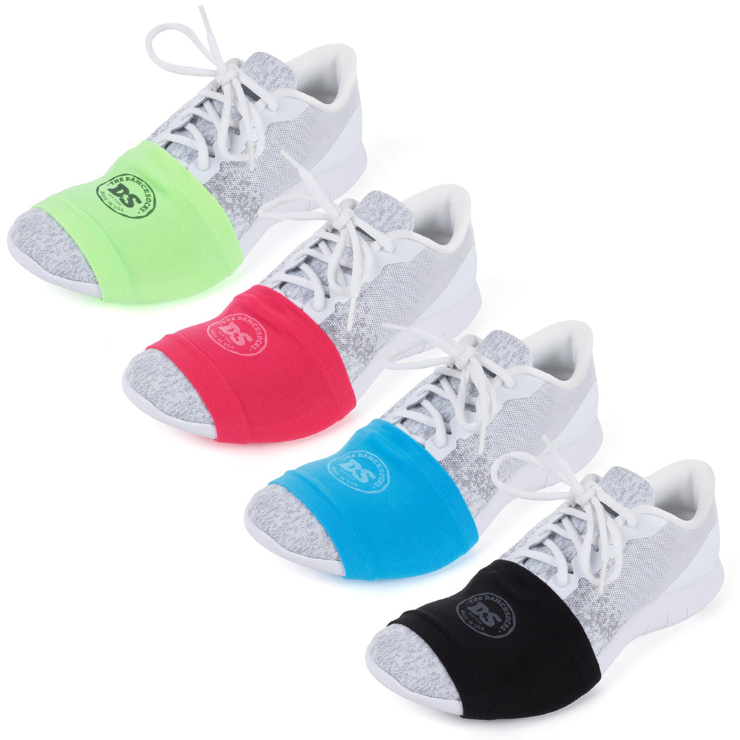 LAMANTOP 4 Pairs Dance Socks Shoe Socks on Smooth Floors Over  SneakersDancing