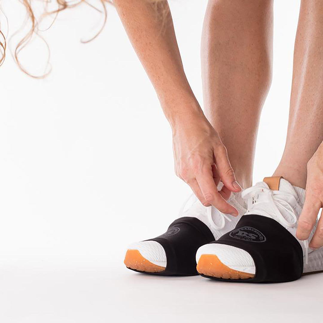 THE DANCESOCKS - Over Sneaker Socks for Dancing. Protect knees & ankles.  Reduce dance injuries. 